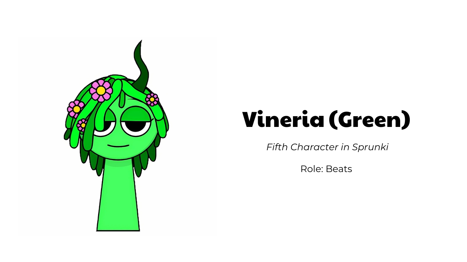 Vineria (Green) - Fifth Character in Sprunki