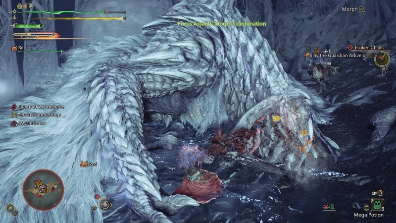 Arkveld’s Behavior and Combat Abilities