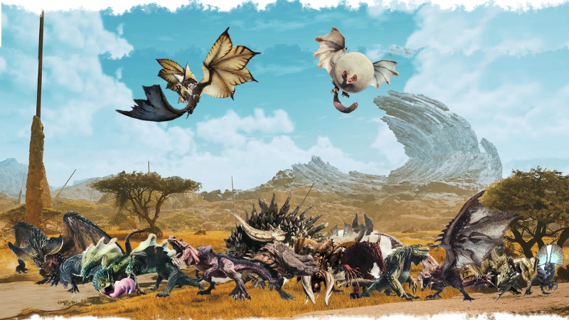 Monster Diversity in Monster Hunter Wilds