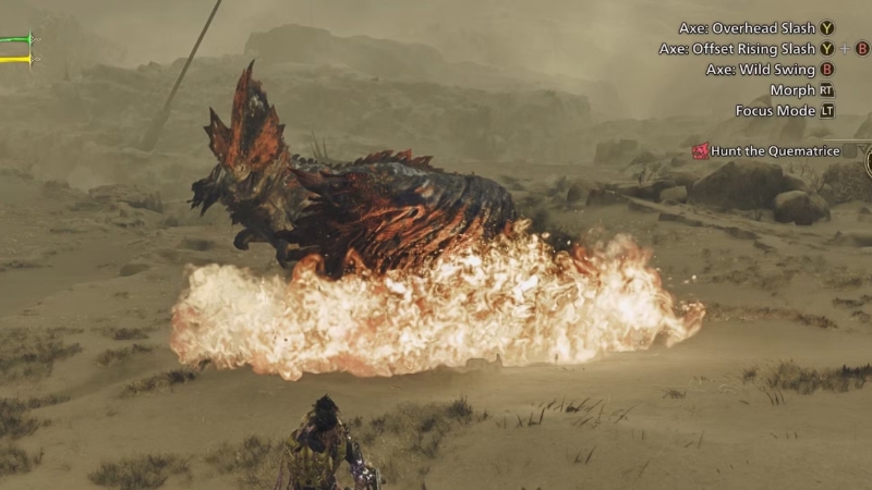 Quematrice’s Role as a Scavenger and Fire-Wielding Threat