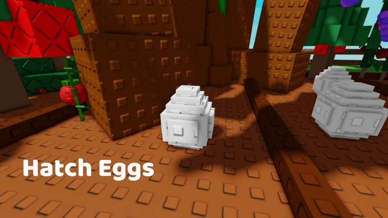 Hatch Eggs in Grow a Garden Game