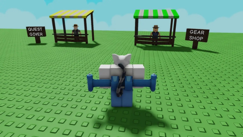 Location of Gear Shop in Grow a Garden Game