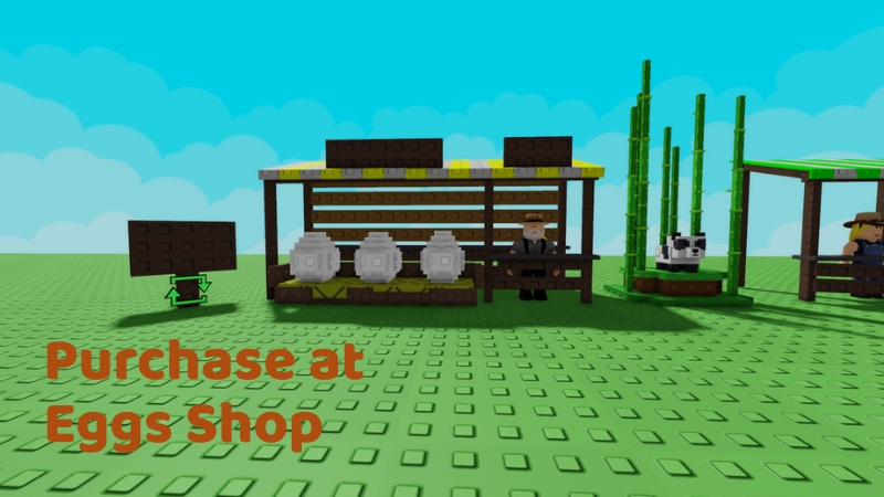Purchase Eggs in Grow a Garden Game