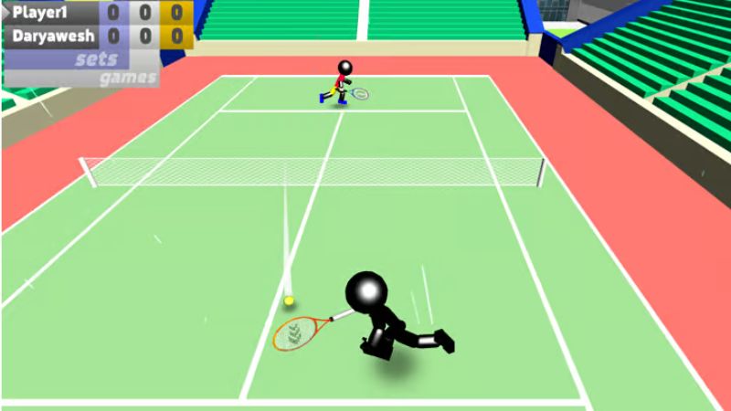 Stickman Tennis 3D