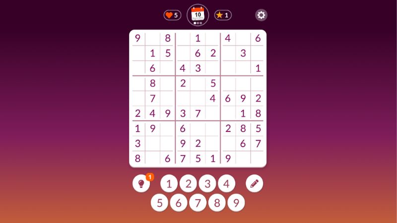 Sudoku Calendar