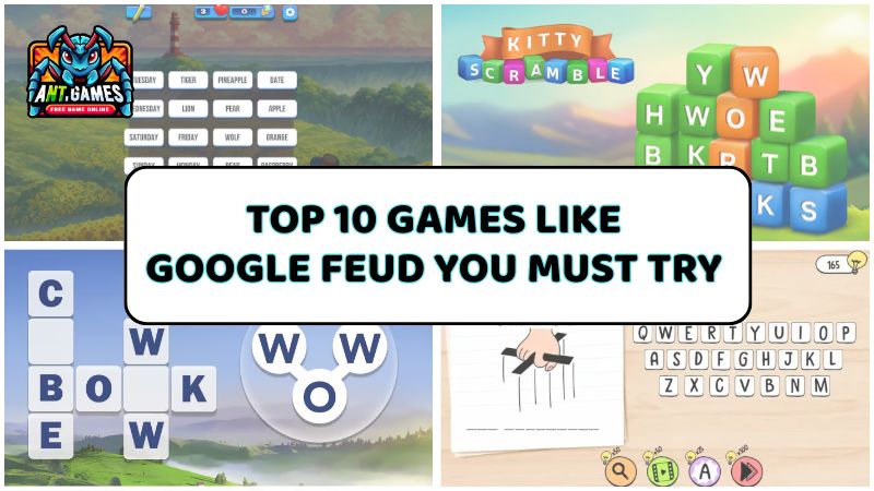Top 10 Games Like Google Feud You Must Try