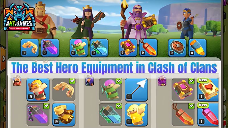 The Best Hero Equipment in Clash of Clans
