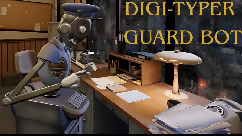 Digi-Typer Guard Bot