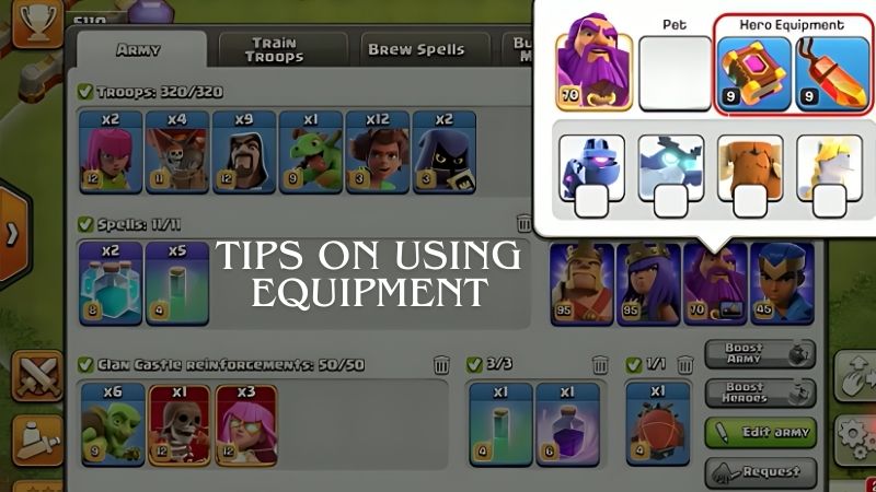 Tips on Using Equipment