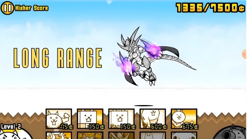Bahamut Cat's Performance in Battle Cats
