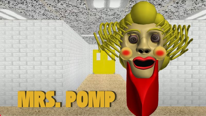 Mrs. Pomp - baldis basics Characters