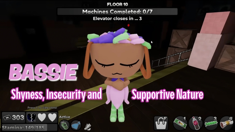 Bassie’s Personality in Dandy’s World
