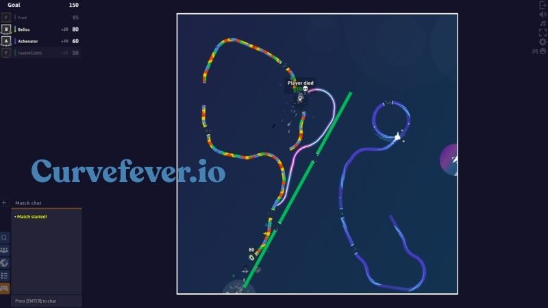 Grow your line and trap others with clever strategies
