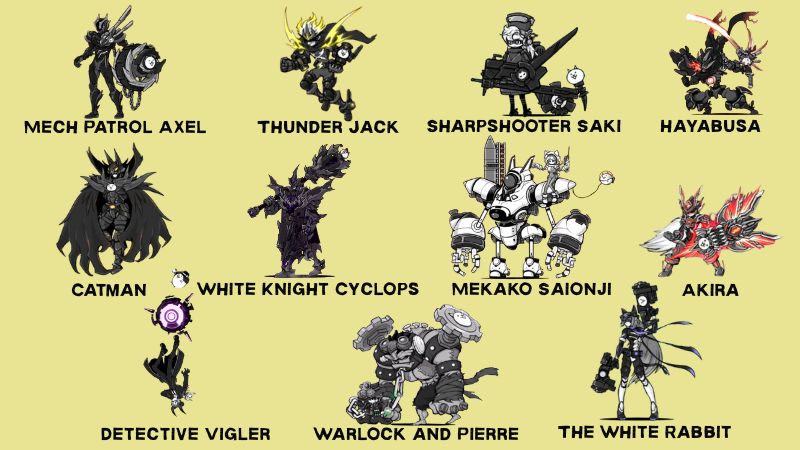 Dark Heroes Uber Rare Cats