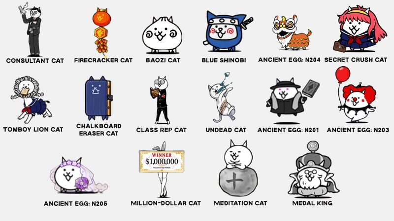 Event Gacha Special Cats