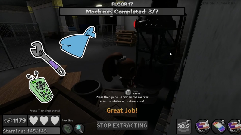 Extraction Trinkets in Dandy's World