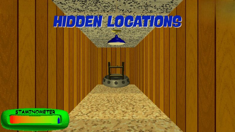 Hidden locations - baldis basics Schoolhouse