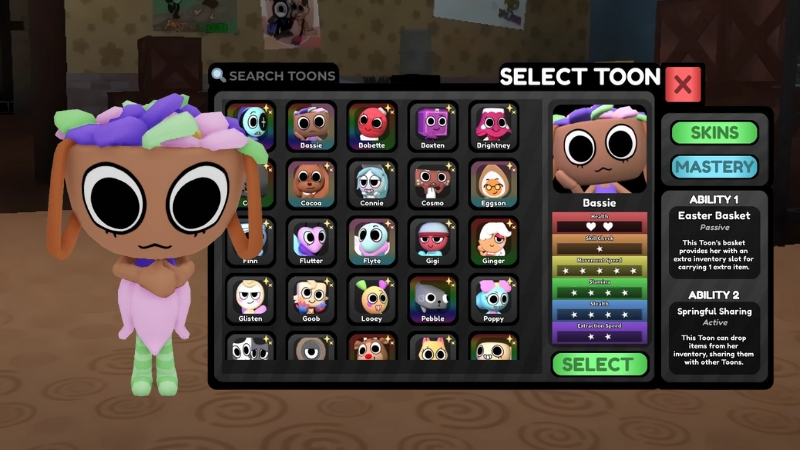 Play Bassie in Dandy's World