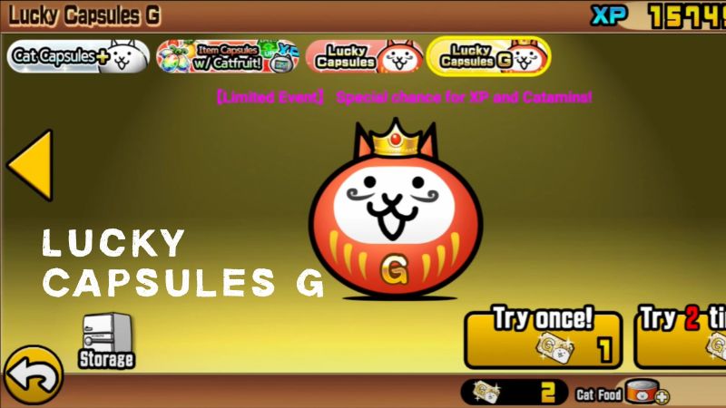Lucky Capsule G