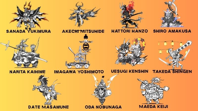 Sengoku Wargods Vajiras Uber Rare Cats