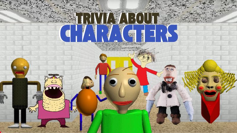 Some Trivia about Characters