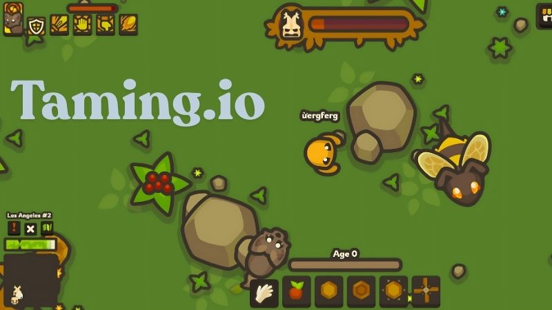 Team up and tame wild animals in this survival adventure