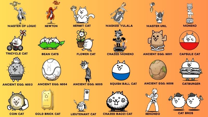 Unlockable Special Cats