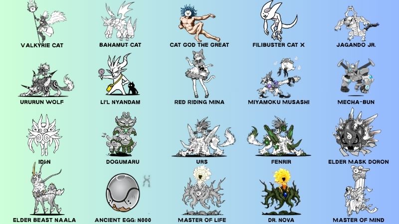 Unlockable Special Cats