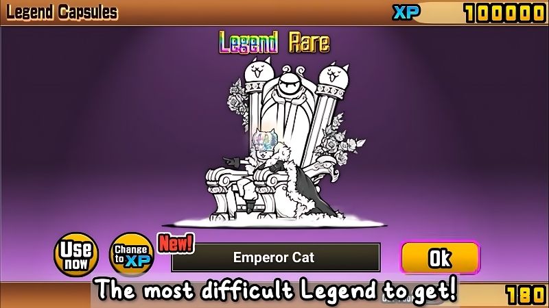 What are the Level Caps for Legend Rare Cats in Battle Cats?