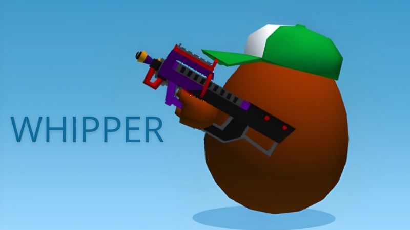 Close-range mayhem with the Whipper’s rapid spray and pray