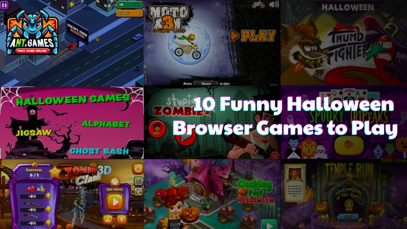 10 Funny Browser Games to Play for Halloween