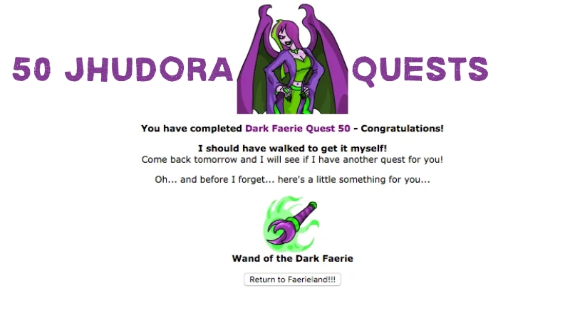 how many jhudora quests are there