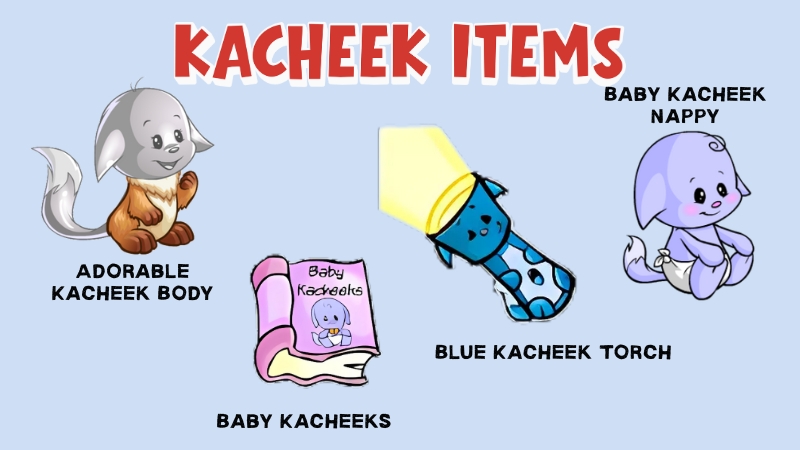 kacheek items neopets