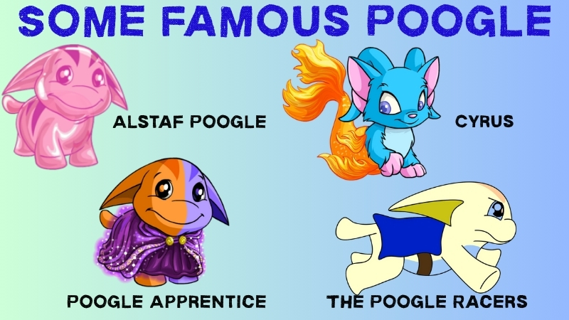 some famous poogles in neopets